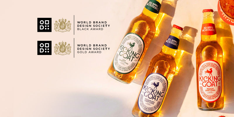 Brand award for Kicking Goat Cider