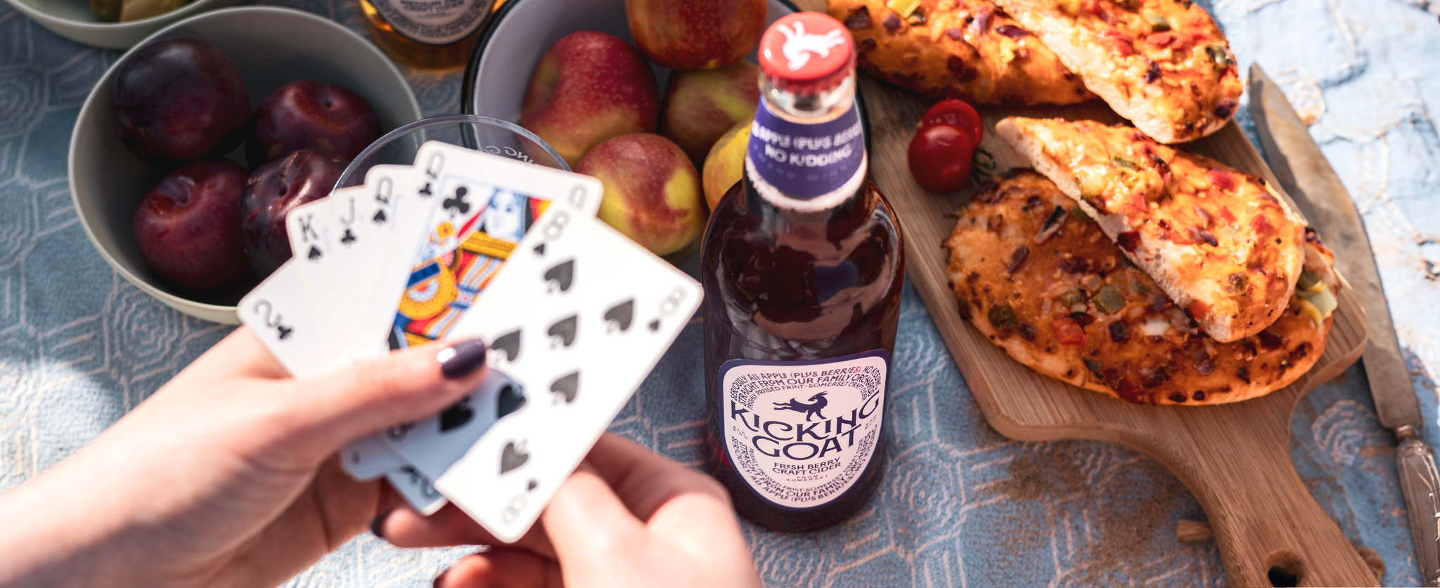 kicking goat fresh berry cider